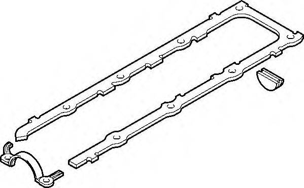 Комплект прокладок, кришка головки циліндра ELRING 557.668