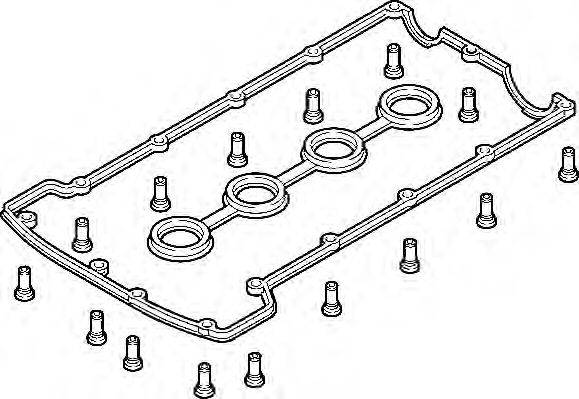 Комплект прокладок, кришка головки циліндра ELRING 569.860