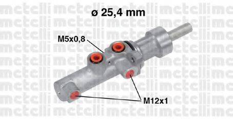 Головний гальмівний циліндр METELLI 05-0752