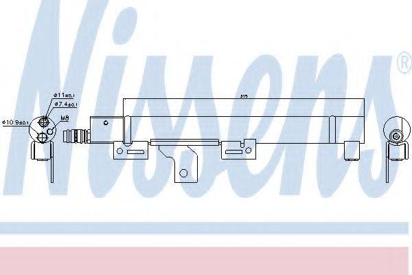 Осушувач, кондиціонер NISSENS 95492