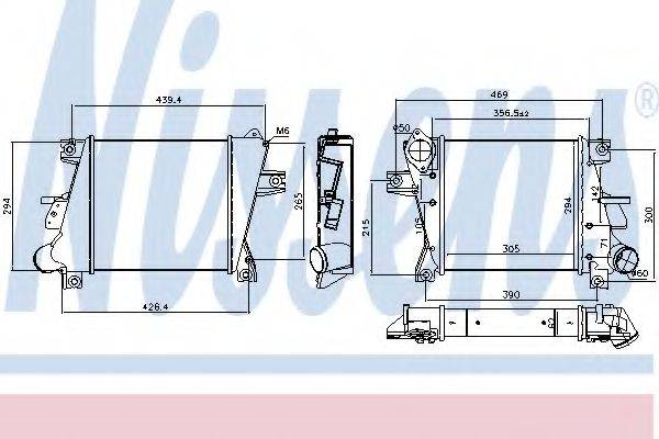 Інтеркулер NISSENS 96407