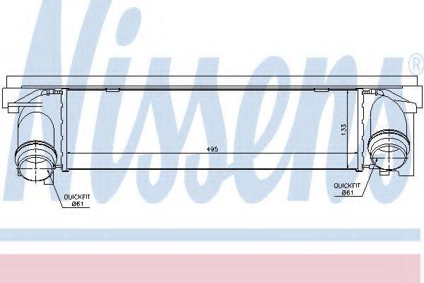 Інтеркулер NISSENS 96552