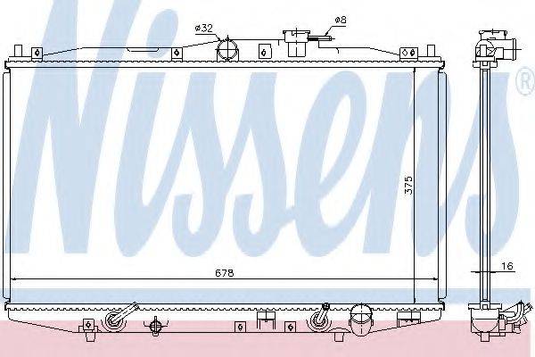 Радіатор, охолодження двигуна