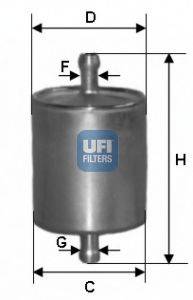 Паливний фільтр UFI 31.836.00