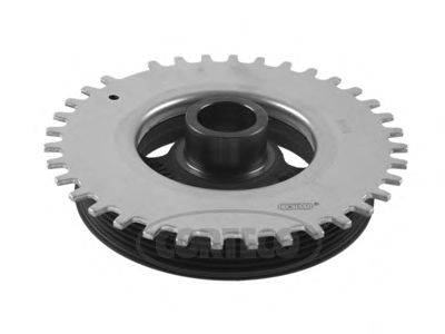 Ремінний шків, колінчастий вал