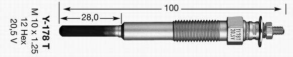 Свічка розжарювання NGK 3030