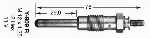 Свічка розжарювання NGK 4602