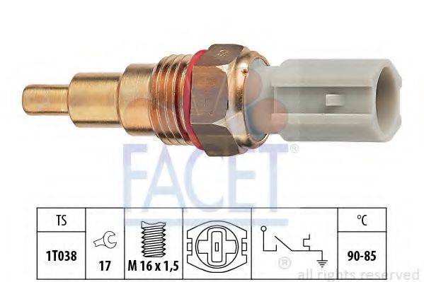 Термові вимикач, вентилятор радіатора FACET 7.5205