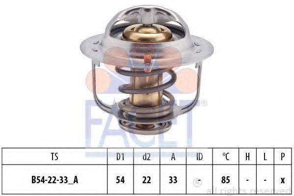 Термостат, що охолоджує рідину FACET 7.8224S