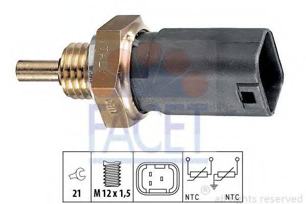 Датчик, температура охолоджуючої рідини FACET 7.3252