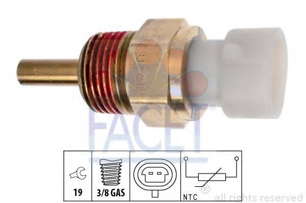 Датчик, температура охолоджуючої рідини FACET 7.3335