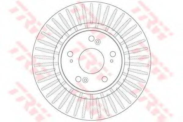гальмівний диск TRW DF6432S