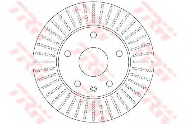 гальмівний диск TRW DF6441