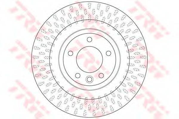 гальмівний диск TRW DF6528S