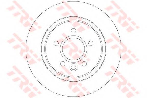 гальмівний диск TRW DF6535