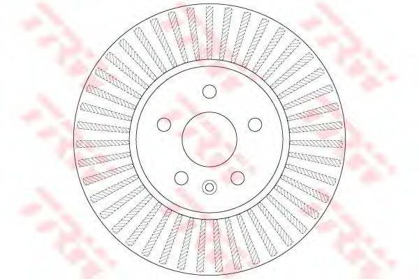 гальмівний диск TRW DF6629