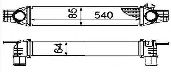 Інтеркулер NRF 30254