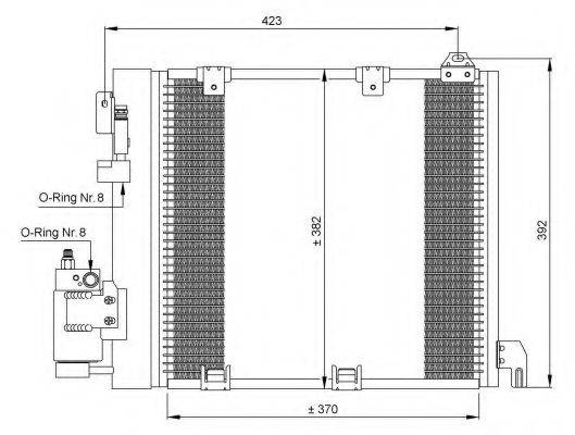 Конденсатор, кондиціонер NRF 35302