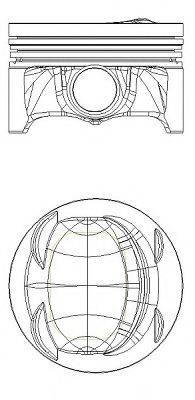 Поршень NURAL 87-429900-00