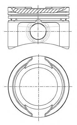 Поршень NURAL 87-138406-40