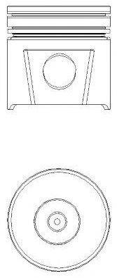 Поршень NURAL 87-784821-00