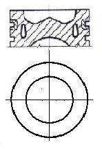 Поршень NURAL 87-138006-10