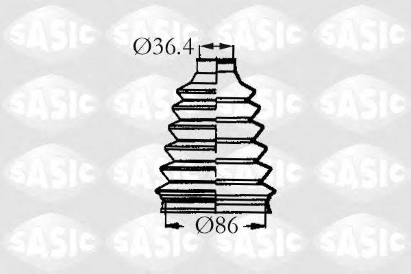 Комплект пильника, приводний вал SASIC 2933313