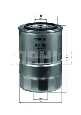 Паливний фільтр MAHLE ORIGINAL KC 82D