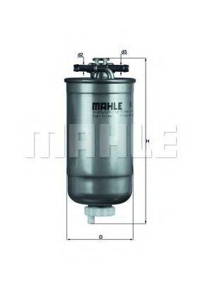 Паливний фільтр MAHLE ORIGINAL KL 147D