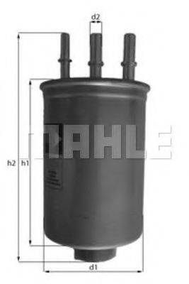 Паливний фільтр MAHLE ORIGINAL KL 511