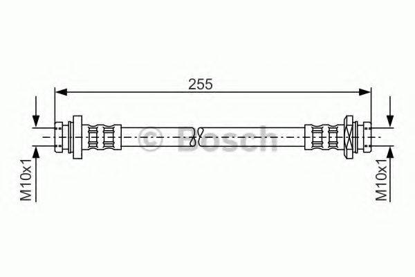 Гальмівний шланг BOSCH 1 987 481 178