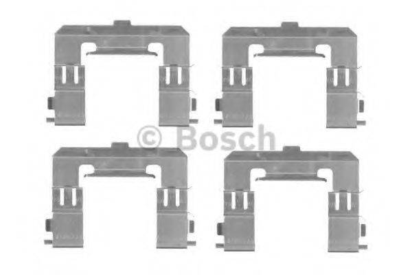 Комплектуючі, колодки дискового гальма BOSCH 1 987 474 450