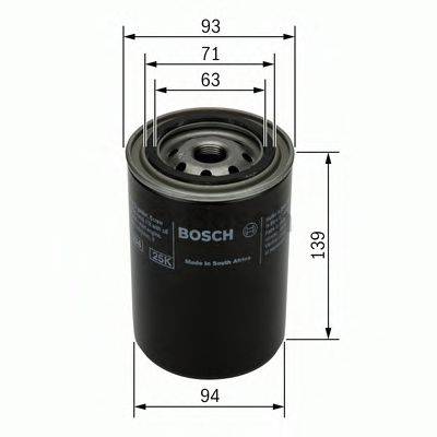 Масляний фільтр BOSCH 0 451 103 238