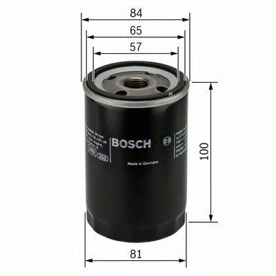 Масляний фільтр BOSCH 0 986 452 023