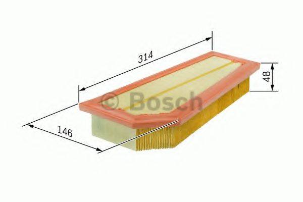 Повітряний фільтр BOSCH F 026 400 134