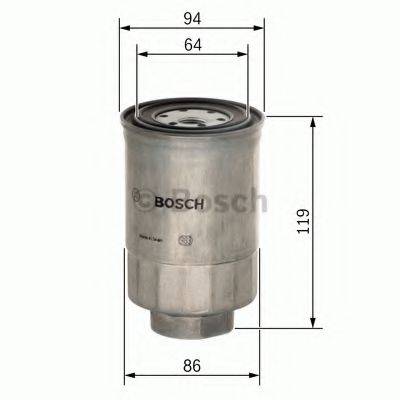 Паливний фільтр BOSCH F 026 402 110