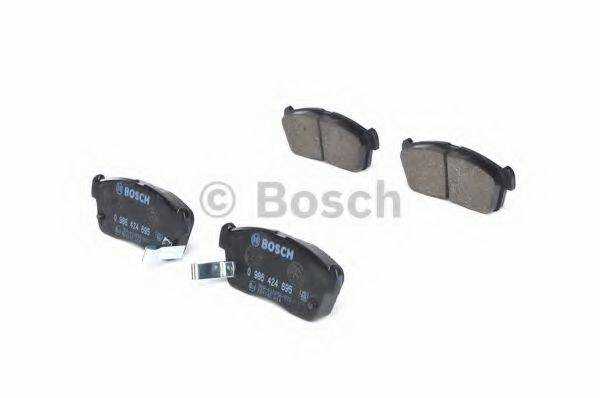 Комплект гальмівних колодок, дискове гальмо BOSCH 0 986 424 695