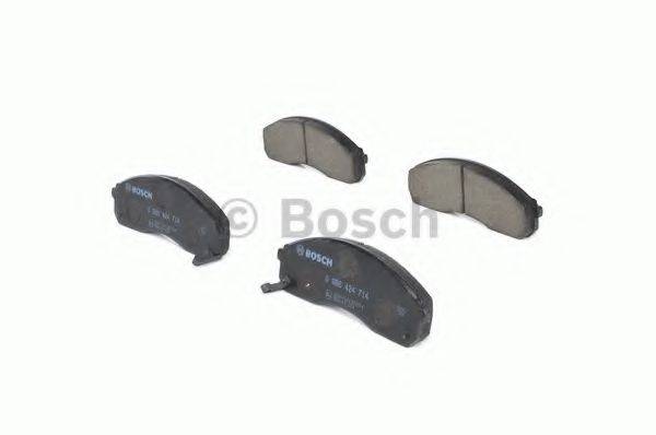 Комплект гальмівних колодок, дискове гальмо BOSCH 0 986 424 714