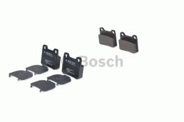 Комплект гальмівних колодок, дискове гальмо BOSCH 0 986 466 871