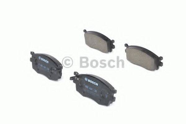 Комплект гальмівних колодок, дискове гальмо BOSCH 0 986 494 139