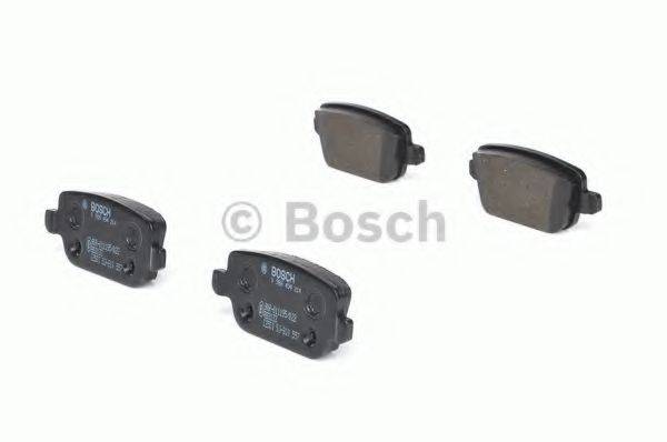 Комплект гальмівних колодок, дискове гальмо BOSCH 0 986 494 214