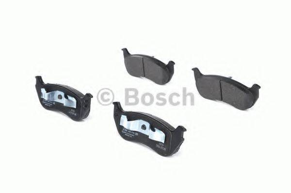 Комплект гальмівних колодок, дискове гальмо BOSCH 0 986 494 419