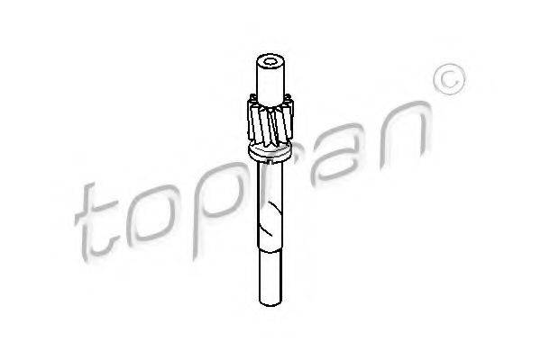 Трос спідометра TOPRAN 107 400