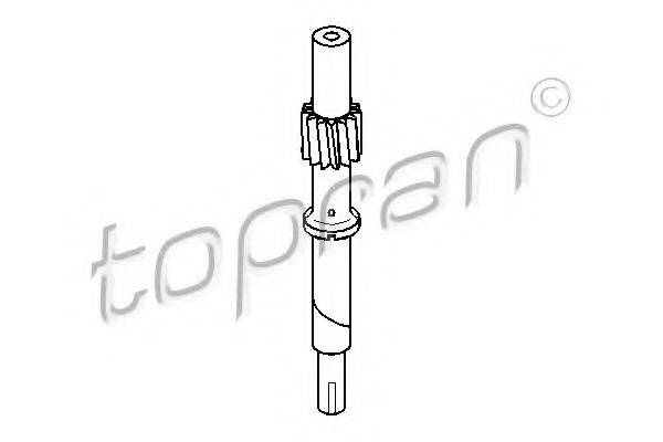 Трос спідометра TOPRAN 107 402