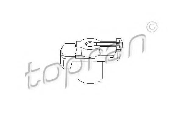 Бігунок розподільника запалювання TOPRAN 101 018