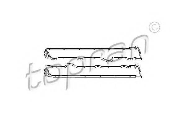 Прокладка, кришка головки циліндра TOPRAN 205 530