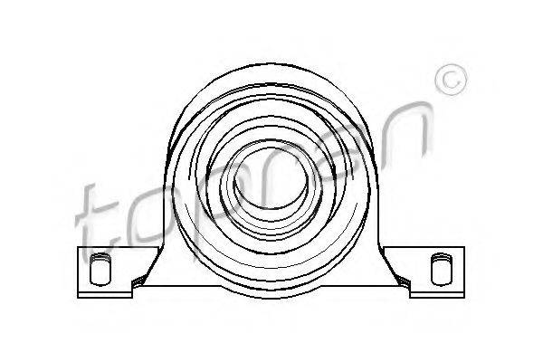 Підвіска, карданний вал TOPRAN 500 014