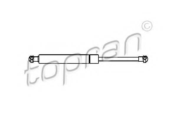 Газова пружина, капот TOPRAN 501 286