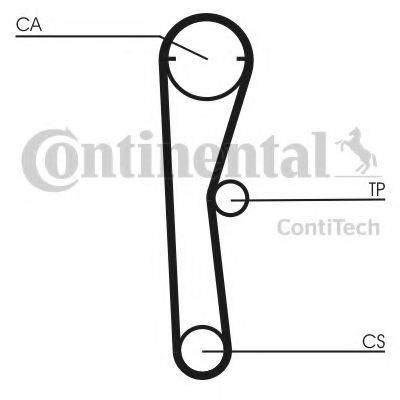 Ремінь ГРМ CONTITECH CT669