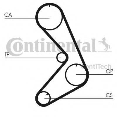 Ремінь ГРМ CONTITECH CT749